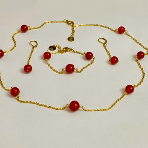 شامل گردنبند ،دستبندو گوشواره